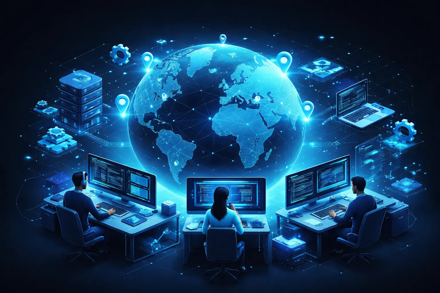 offshore development team