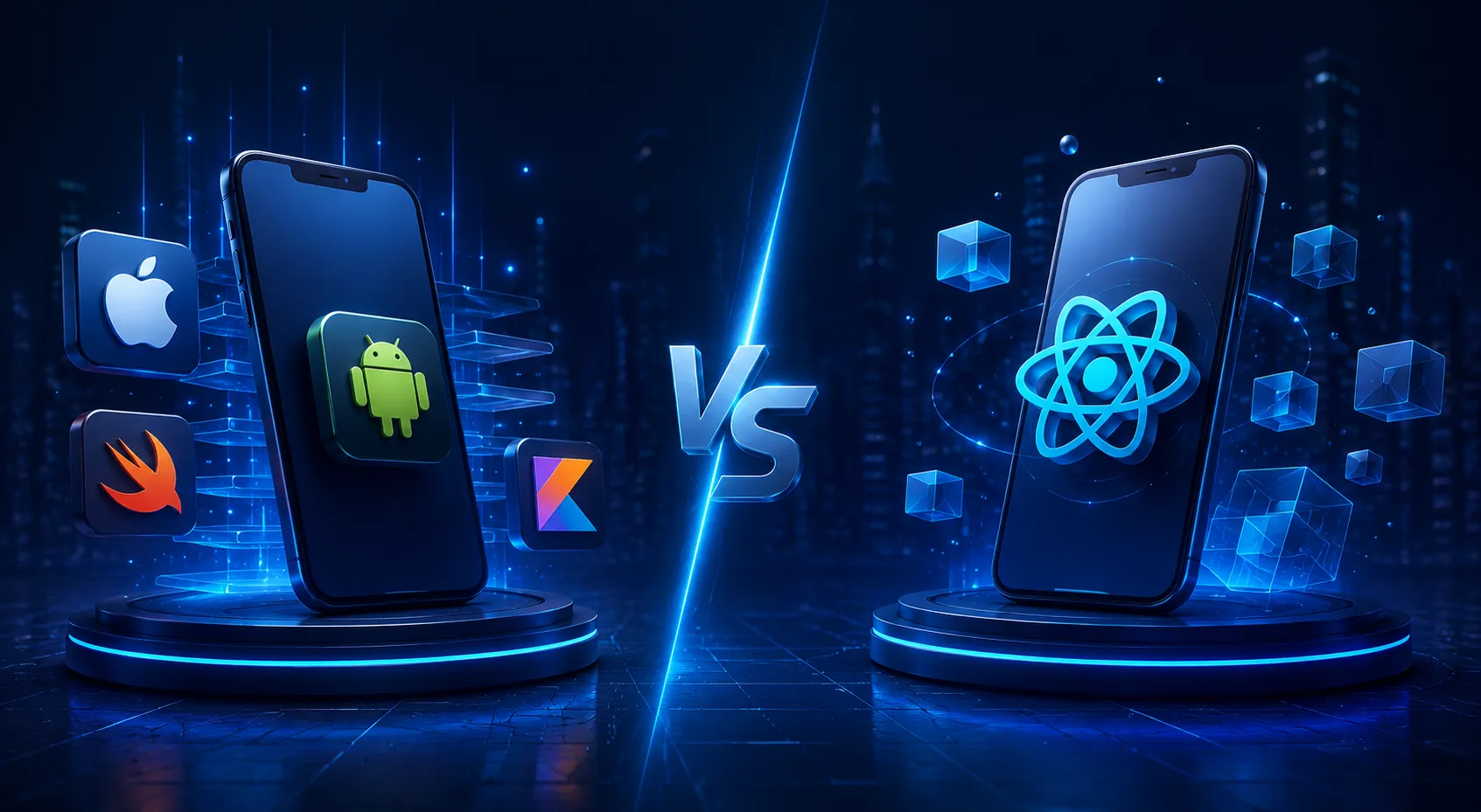 Développement d’applications mobiles natives vs React Native : principales différences