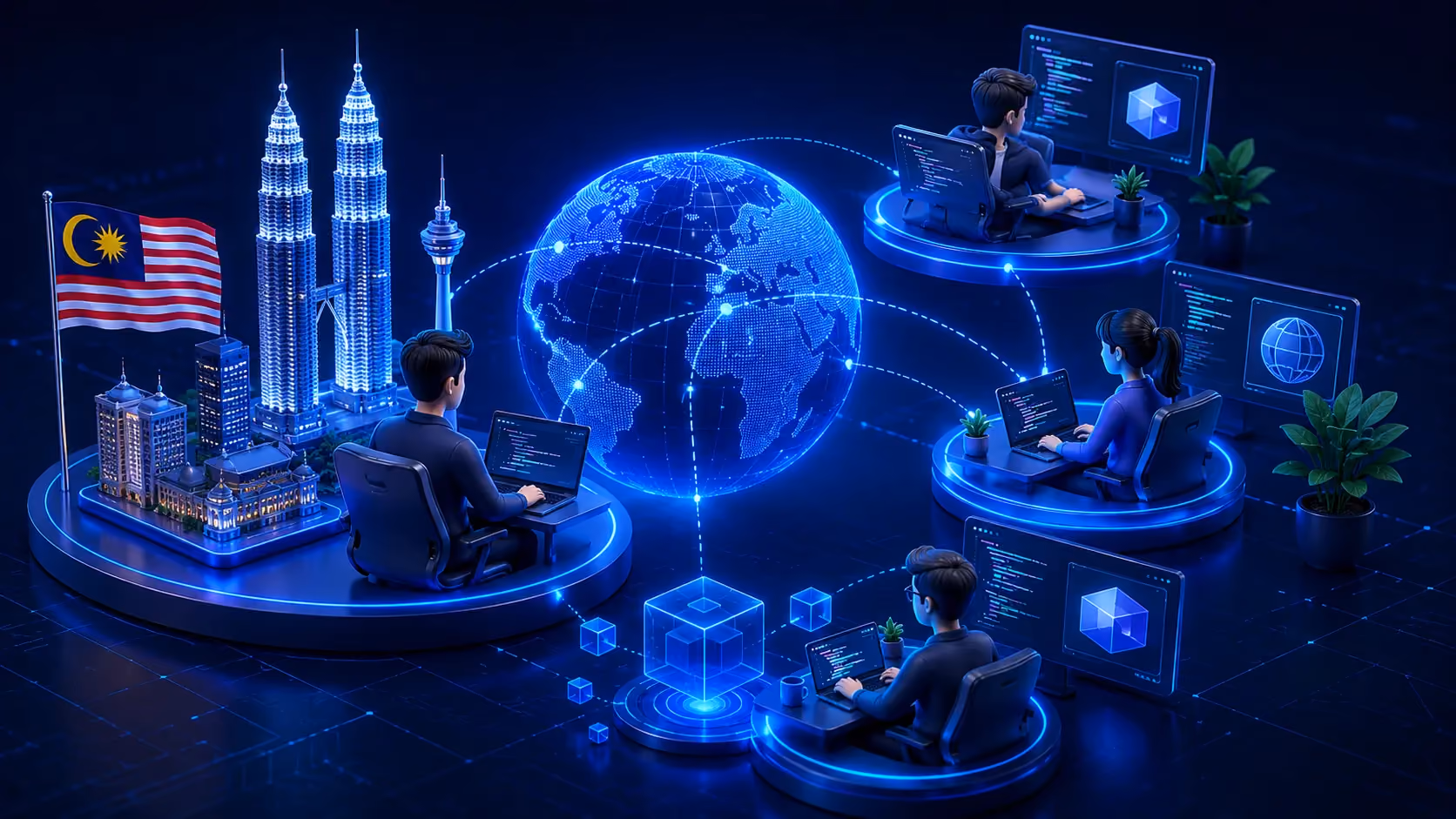 Principaux avantages du développement logiciel offshore pour les entreprises malaisiennes