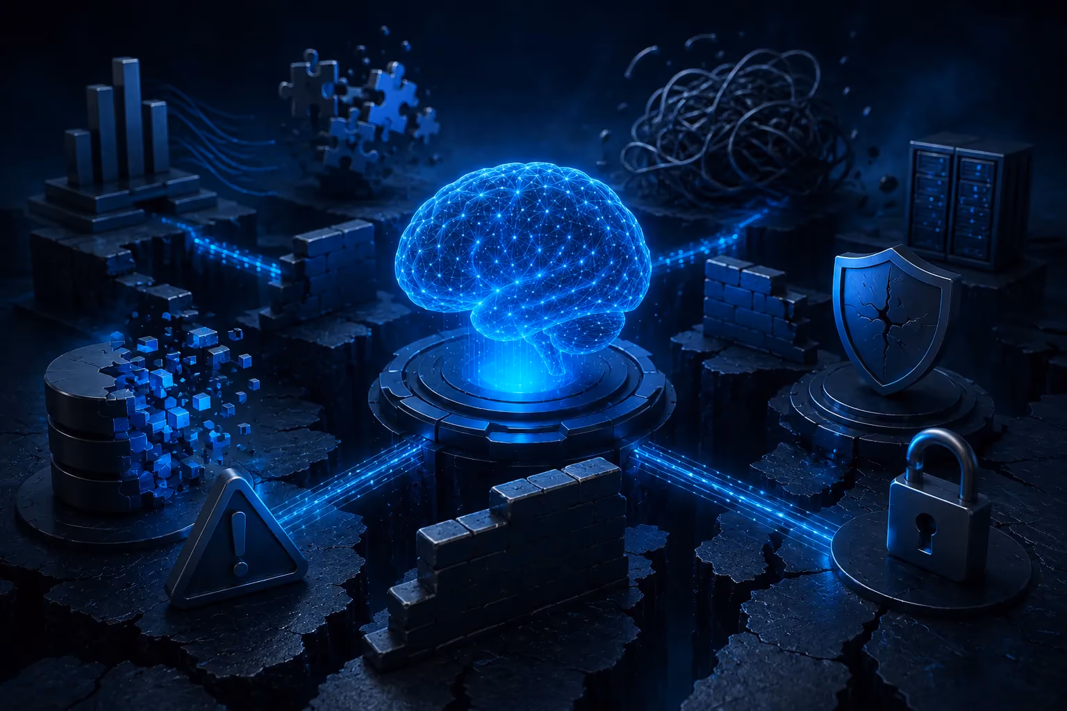 Major Challenges in AI Software Development