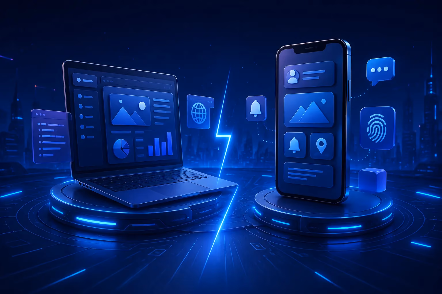 Comprendre la différence entre une application web et une application mobile