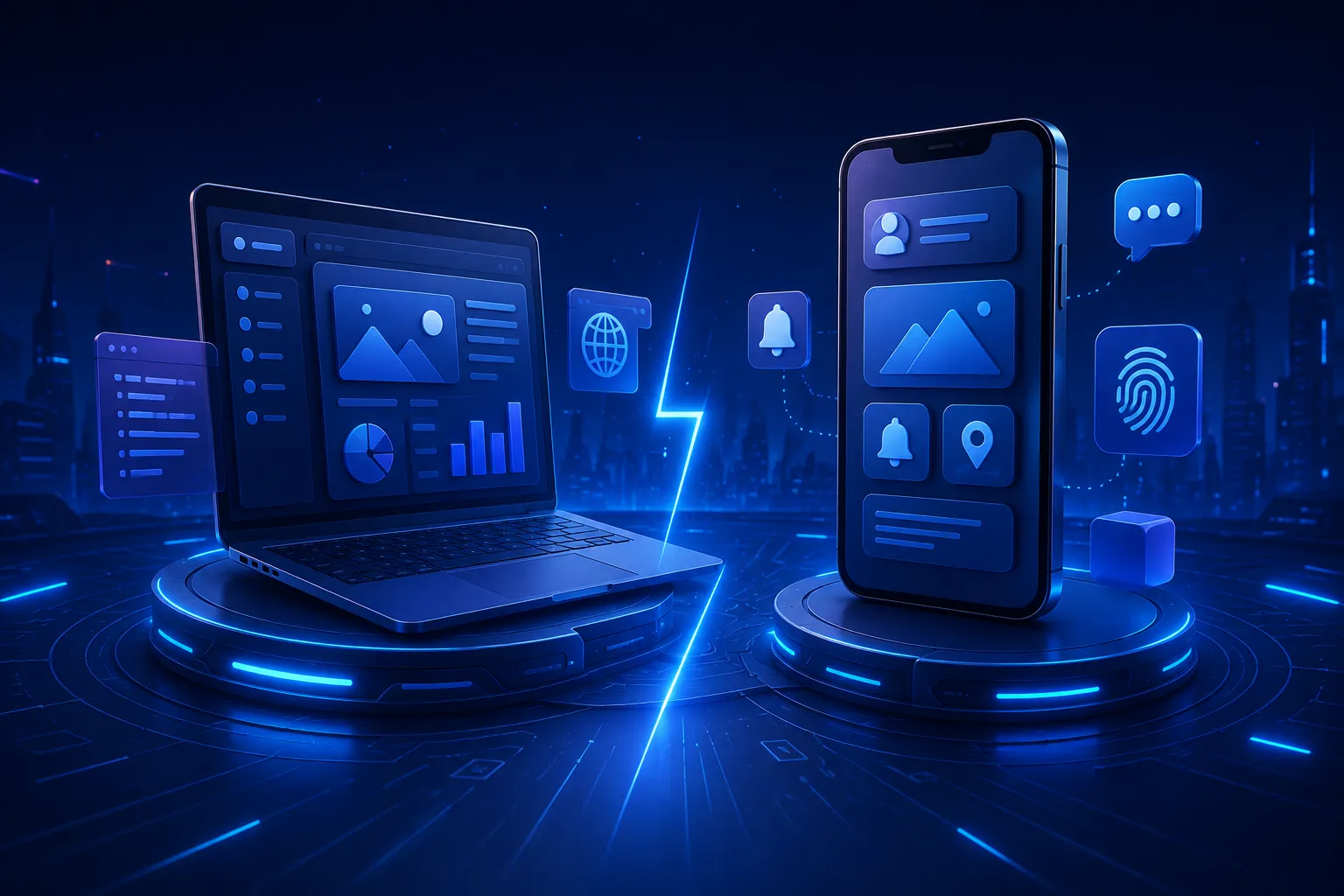 Comprendre la différence entre une application web et une application mobile