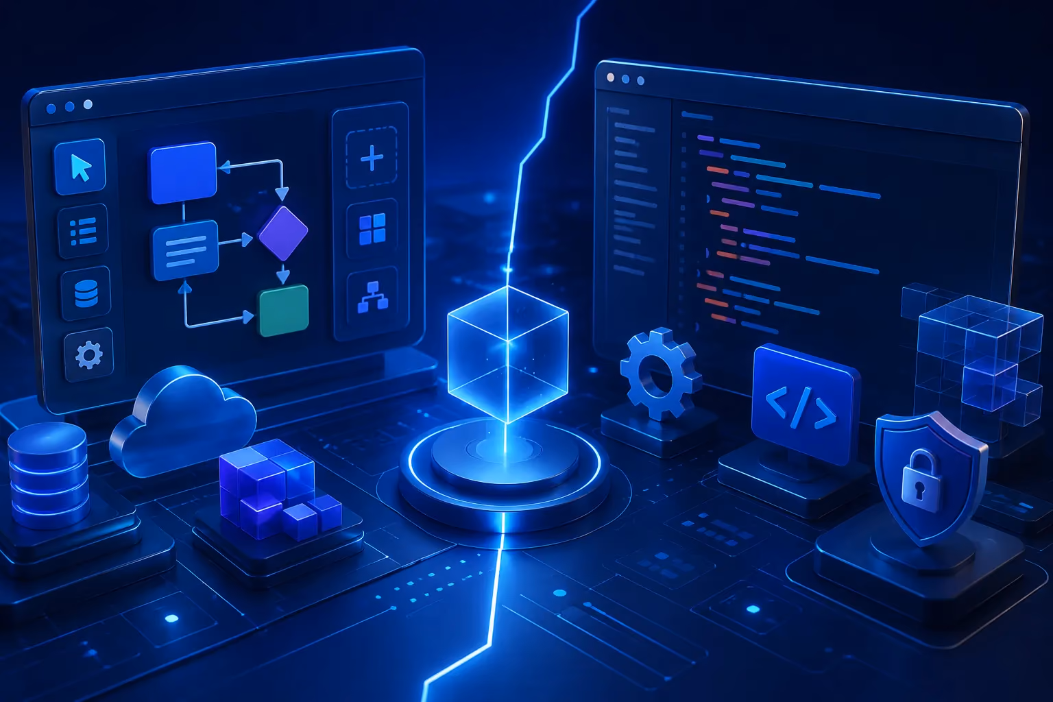 Low-Code vs Développement de Logiciels Sur Mesure : Comparaison Côte à Côte