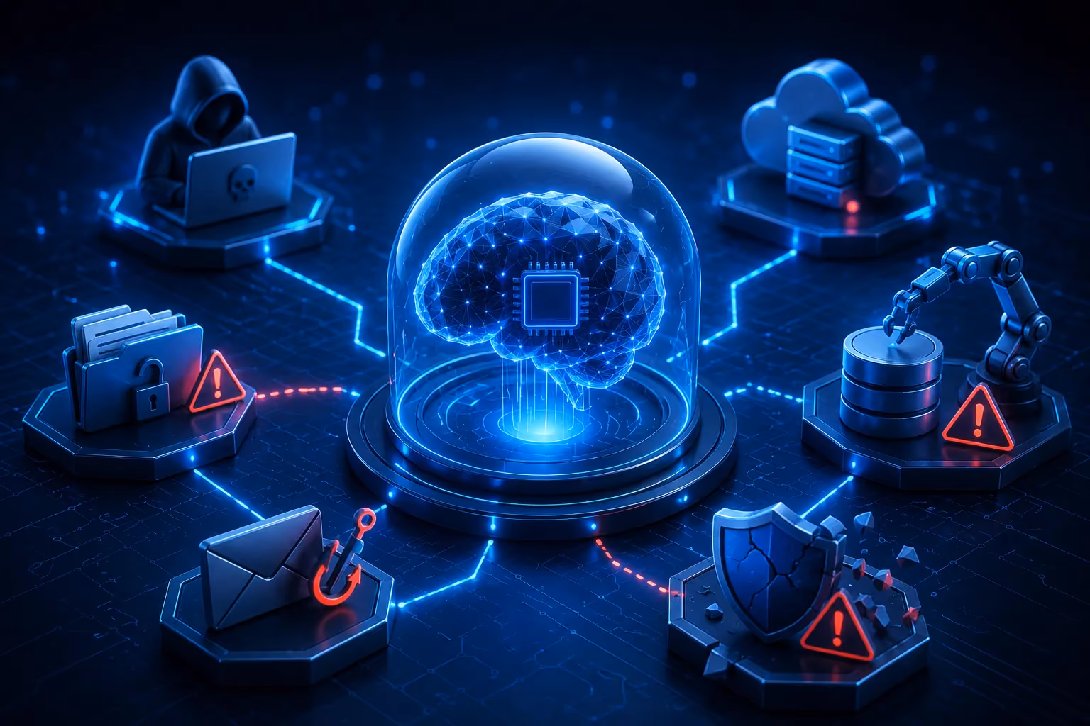 Common Data Security Risks Businesses Face When Using AI