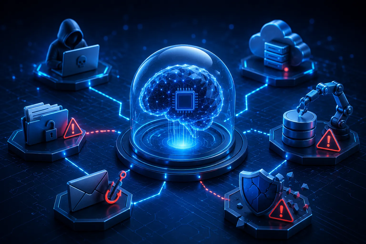 Common Data Security Risks Businesses Face When Using AI