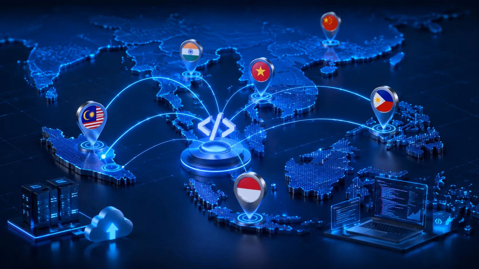Les meilleurs pays pour externaliser le développement logiciel en Malaisie