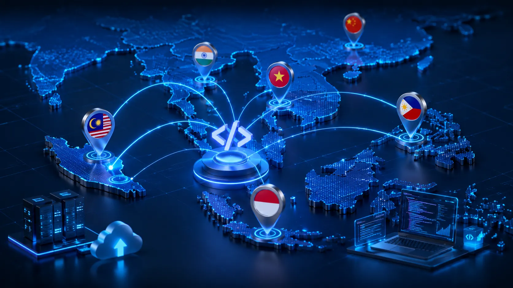 Top Countries to Outsource Software Development in Malaysia