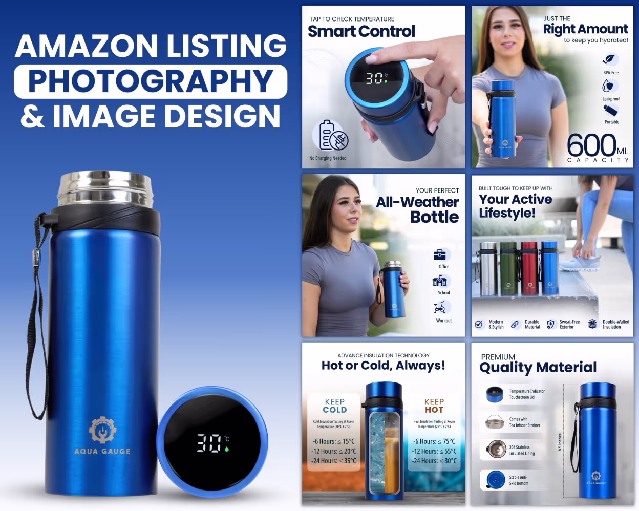 Design Sample for an Amazon business done by Extension Ecom team