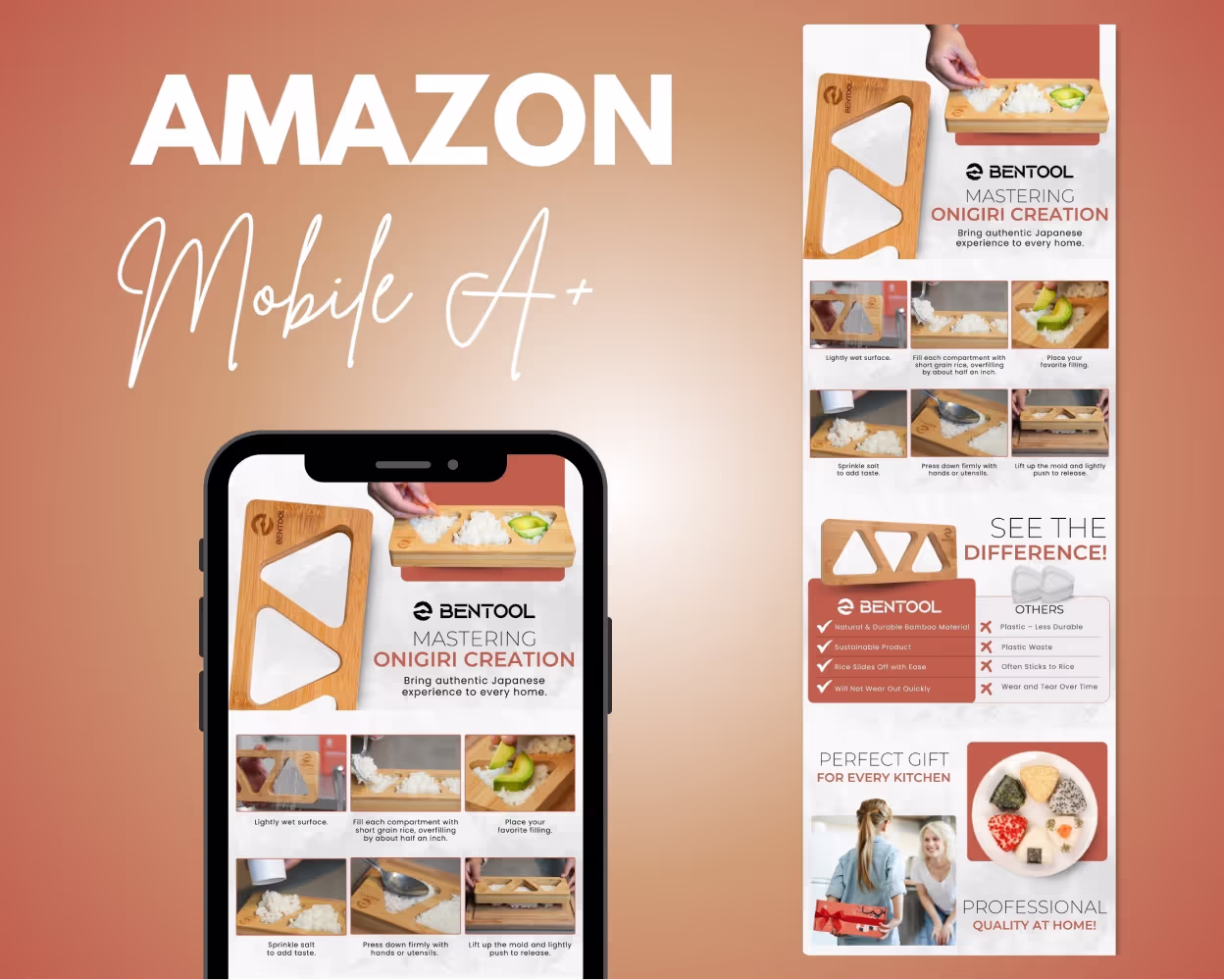 Design Sample for an Amazon business done by Extension Ecom team