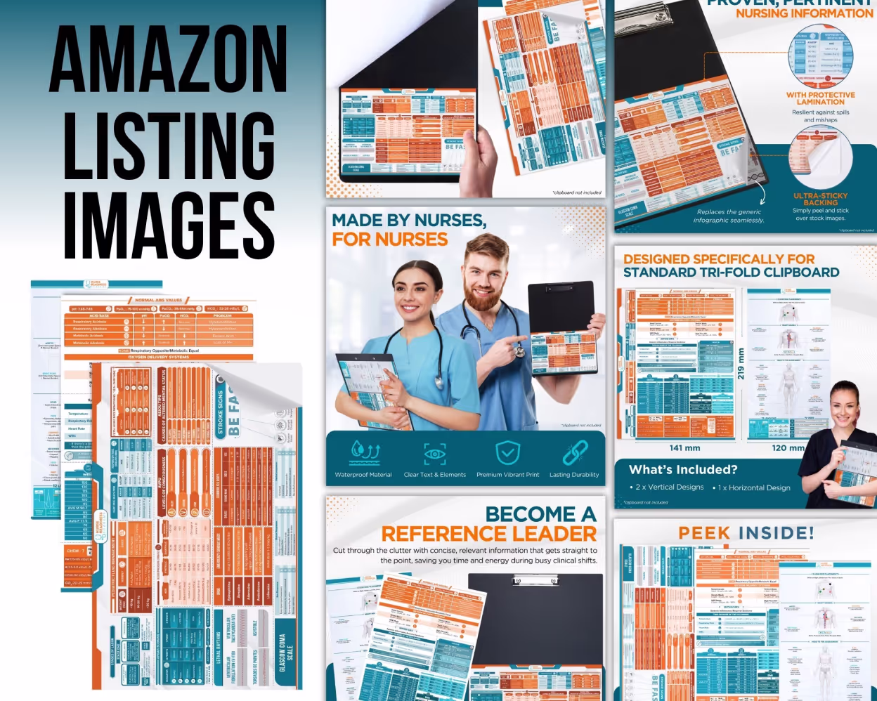 Design Sample for an Amazon business done by Extension Ecom team