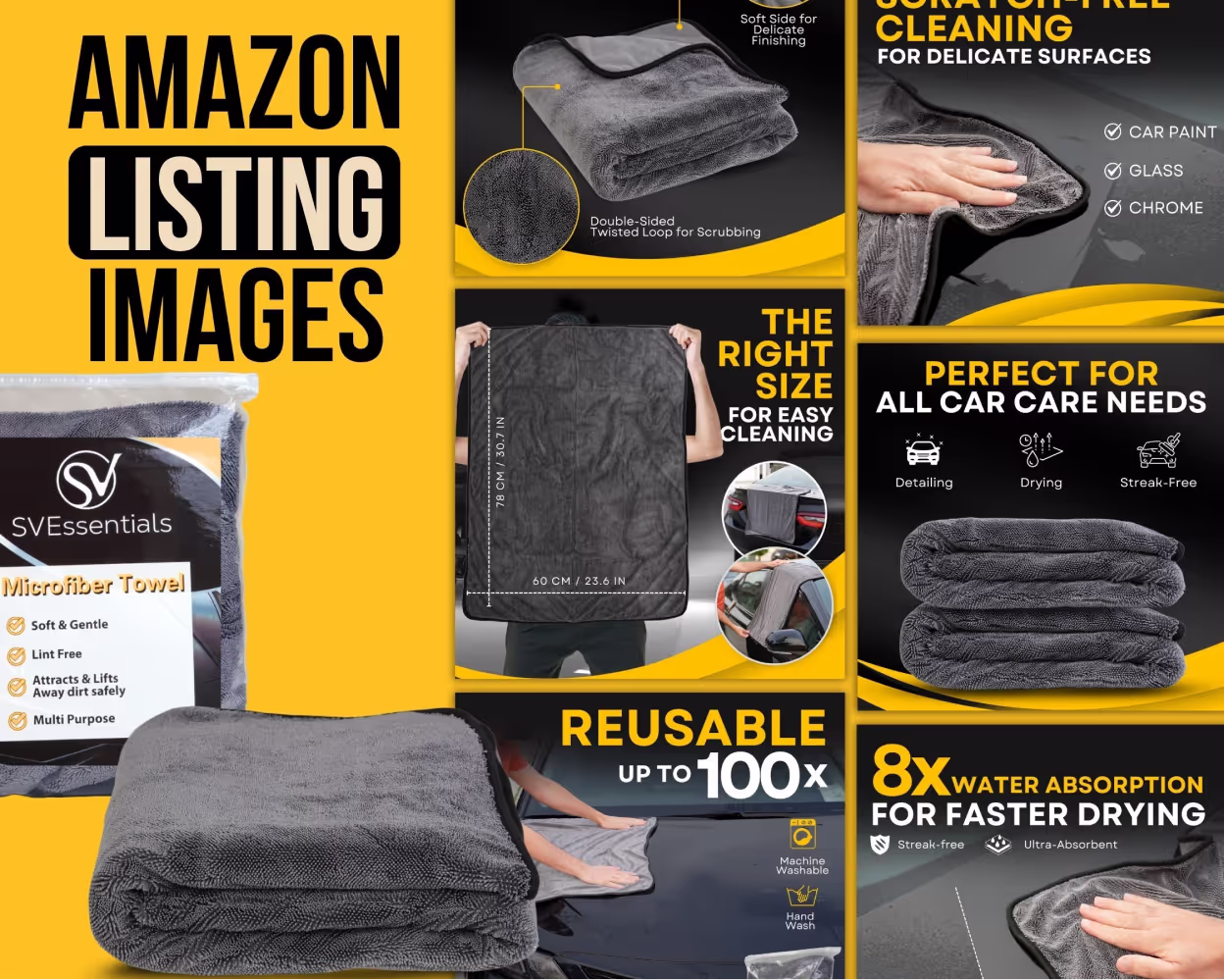 Design Sample for an Amazon business done by Extension Ecom team