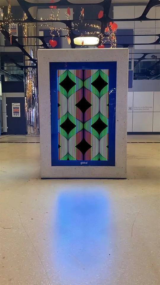 Snapshot 04 of Martin Foucaut's motion contribution to Demo Festival 2025