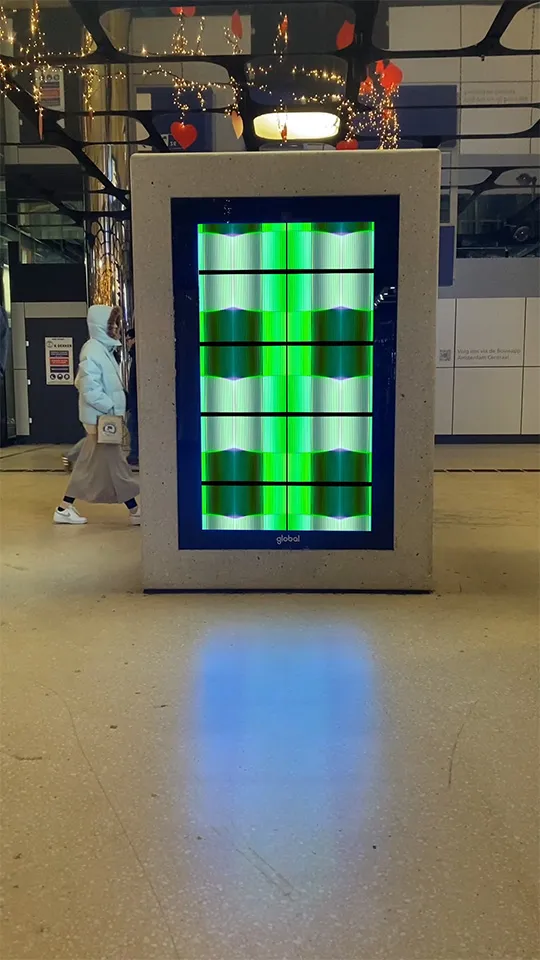 Snapshot 03 of Martin Foucaut's motion contribution to Demo Festival 2025