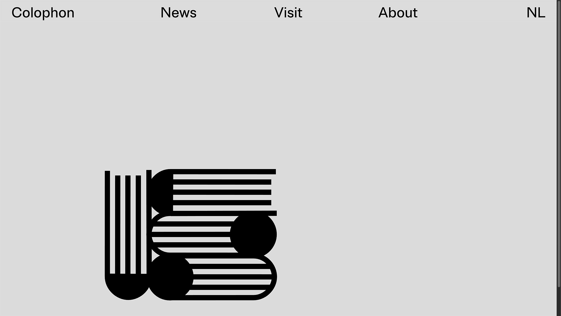 Homepage preview of the website colophon.nl 