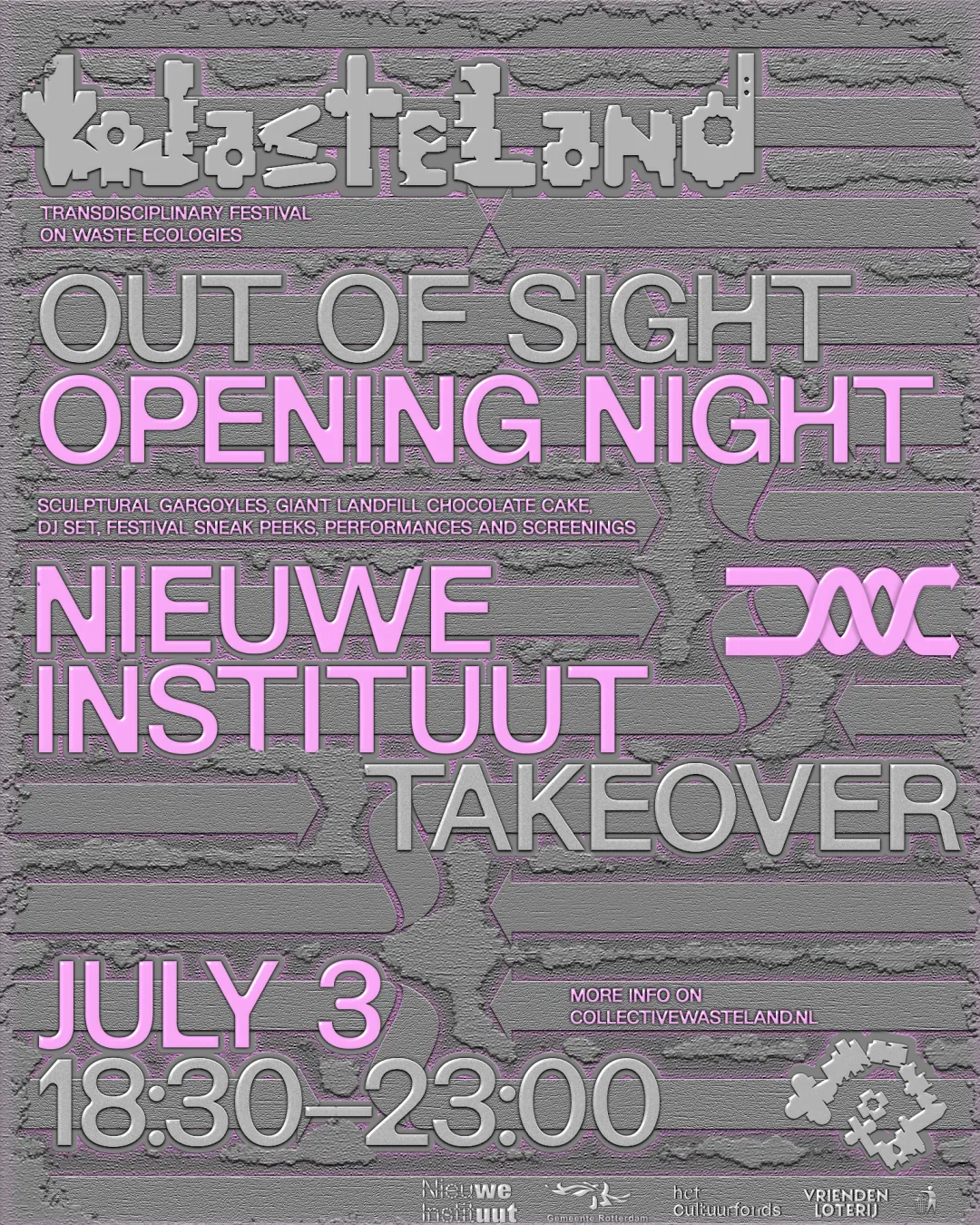 Collective Wasteland : Out of Sight Festival Out Of Sight Opening Night Visual