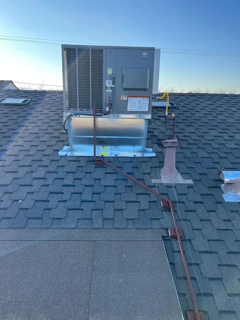 Modern air conditioning unit in a stylish home, representing comfort and energy efficiency