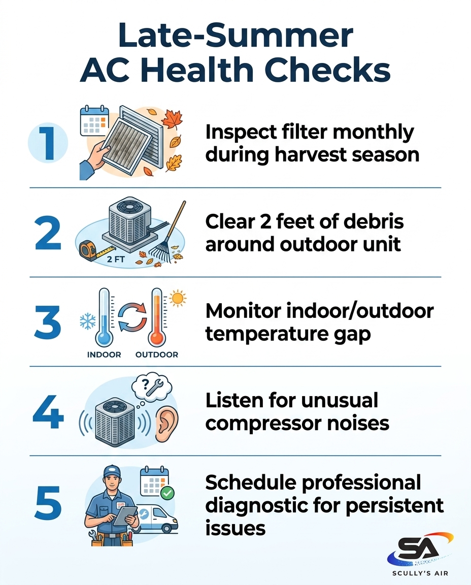 Late-Summer AC Health Checks