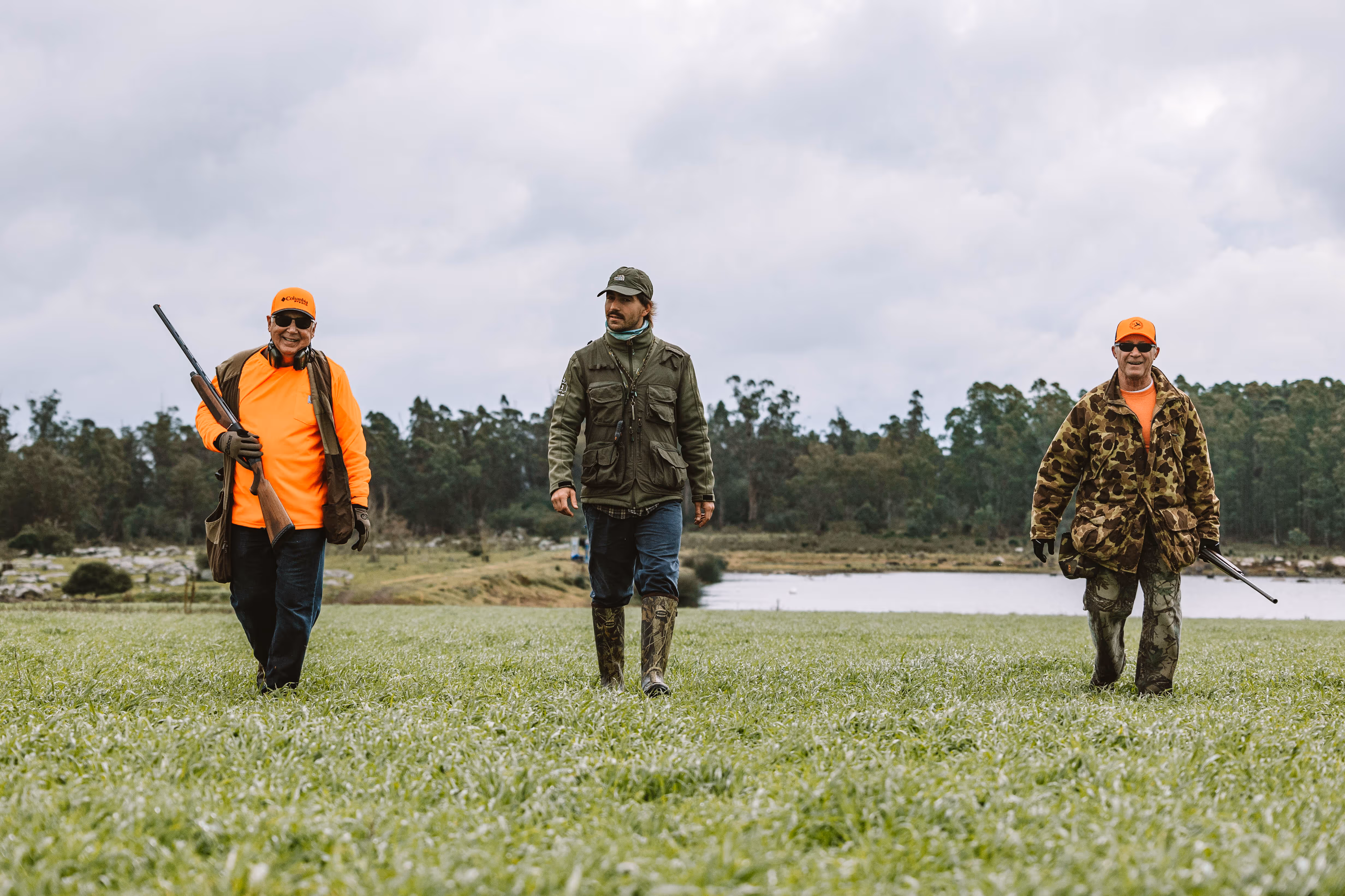 Men hunting