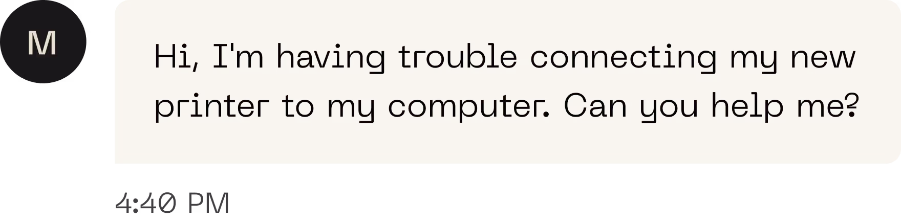 Chat Support