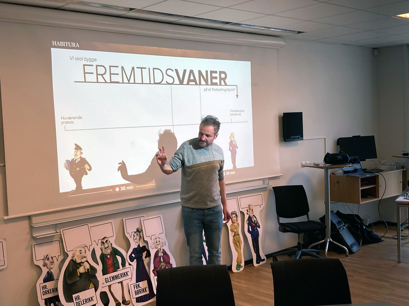 Workshop, hvor Habitura faciliterer dagen.