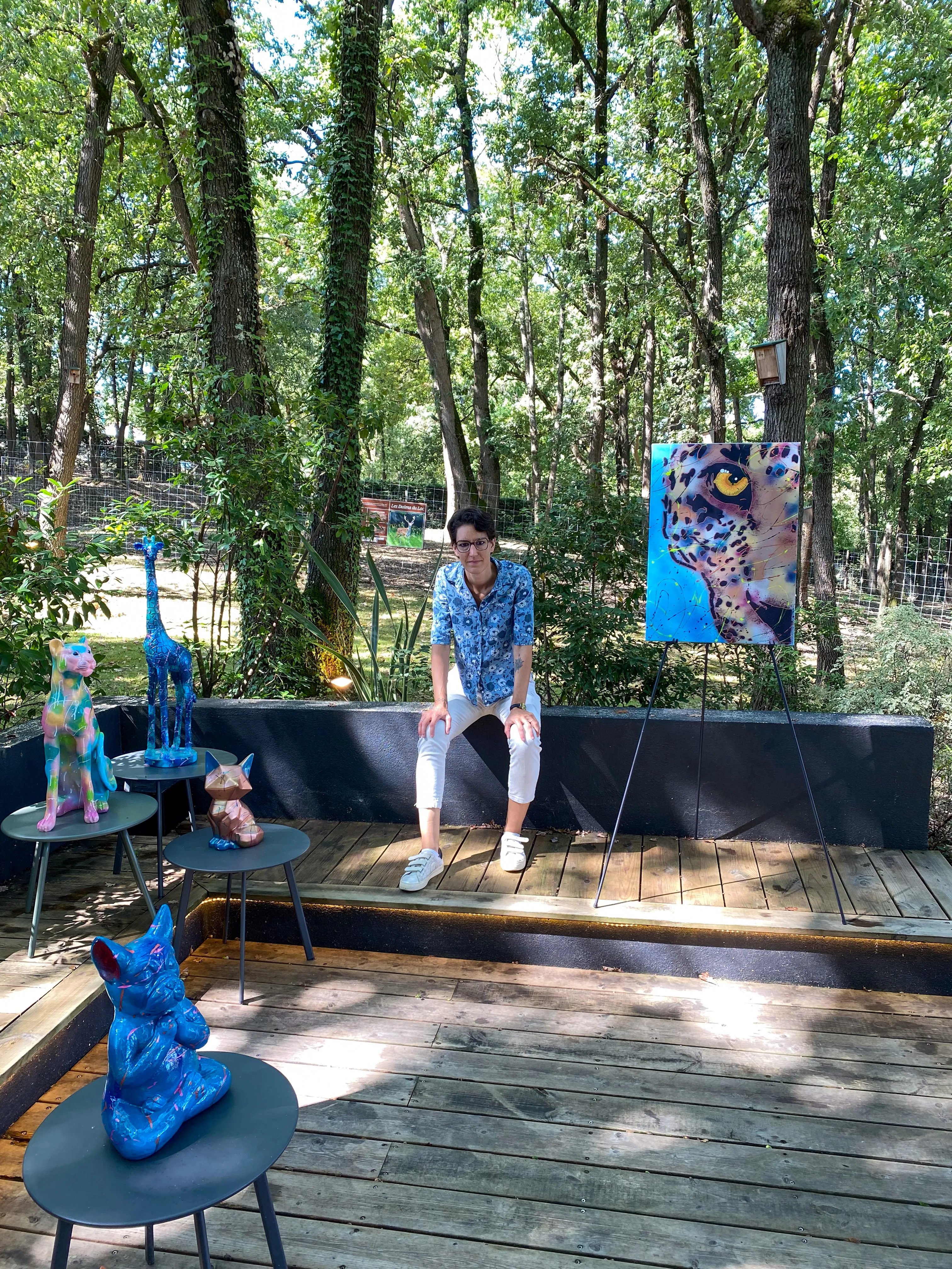 Exposition éphémère de Laura Onesta au Domaine du Lac