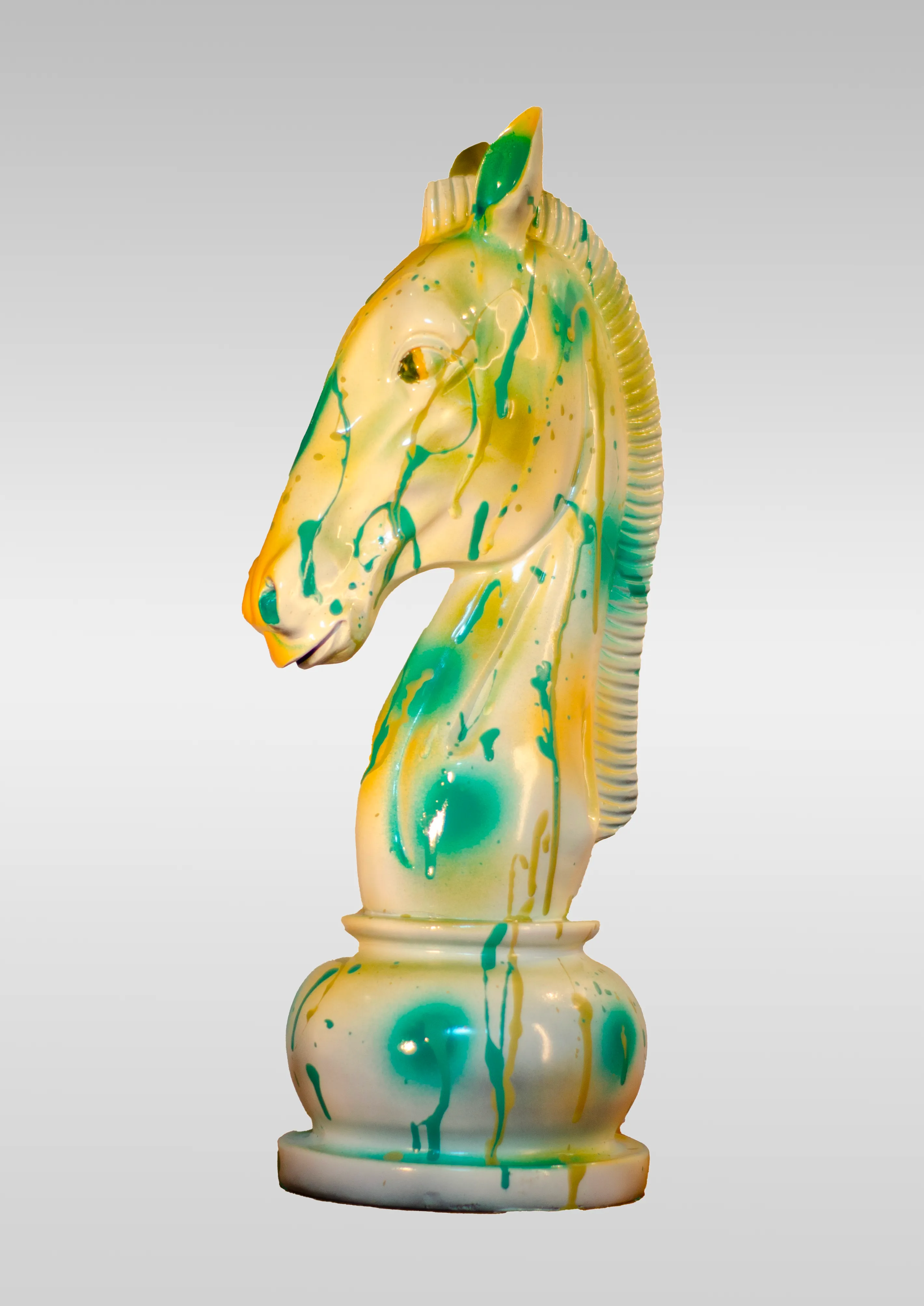 Gardien du Souffle Végétal - Sculture en résine