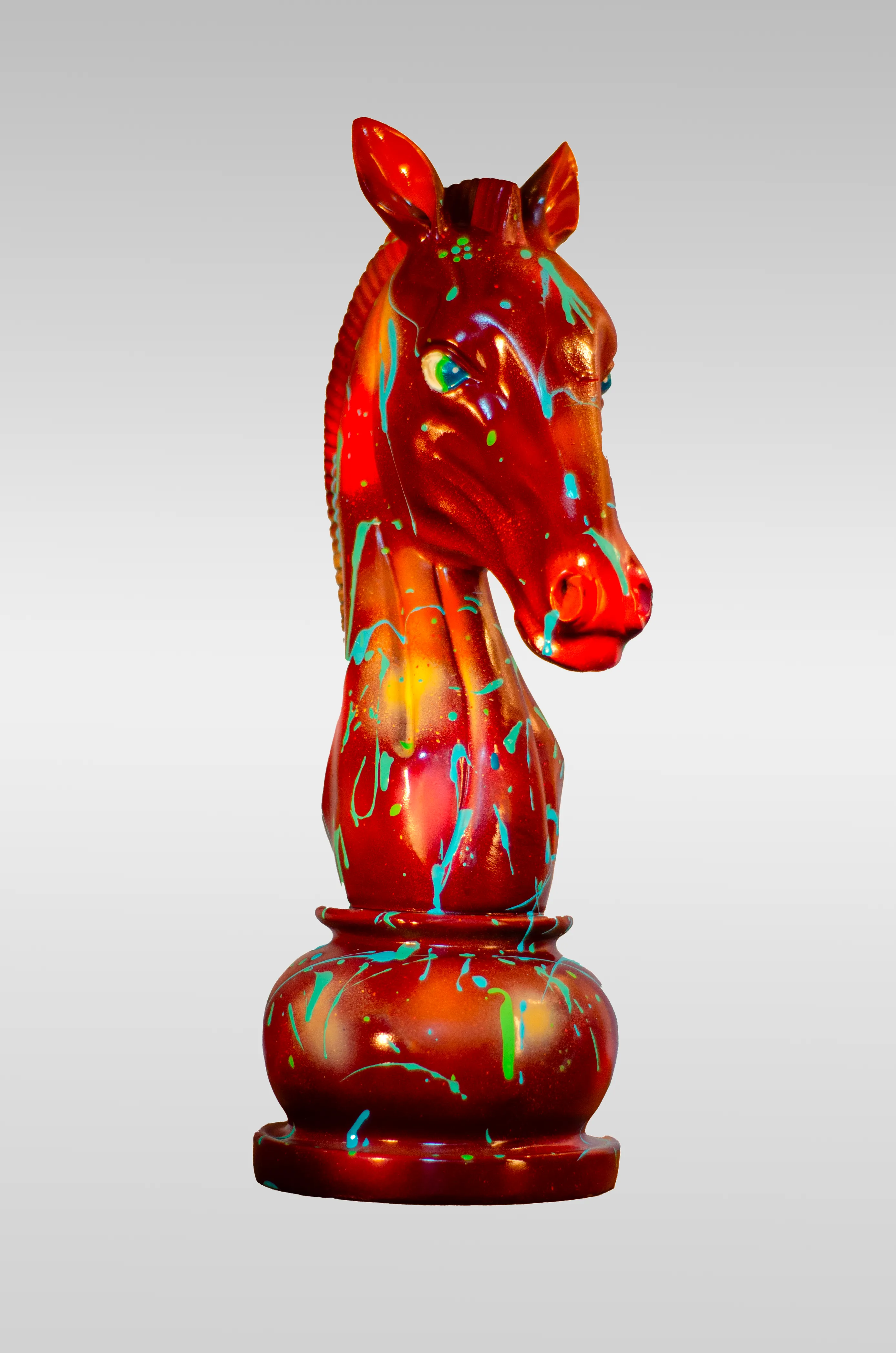 Chevalier du Sang Ancien - Sculpture en résine