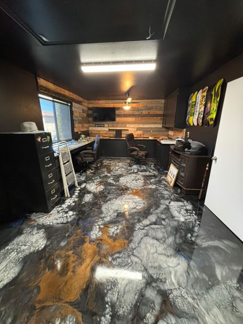 Metallic Epoxy Flooring Apple Valley CA