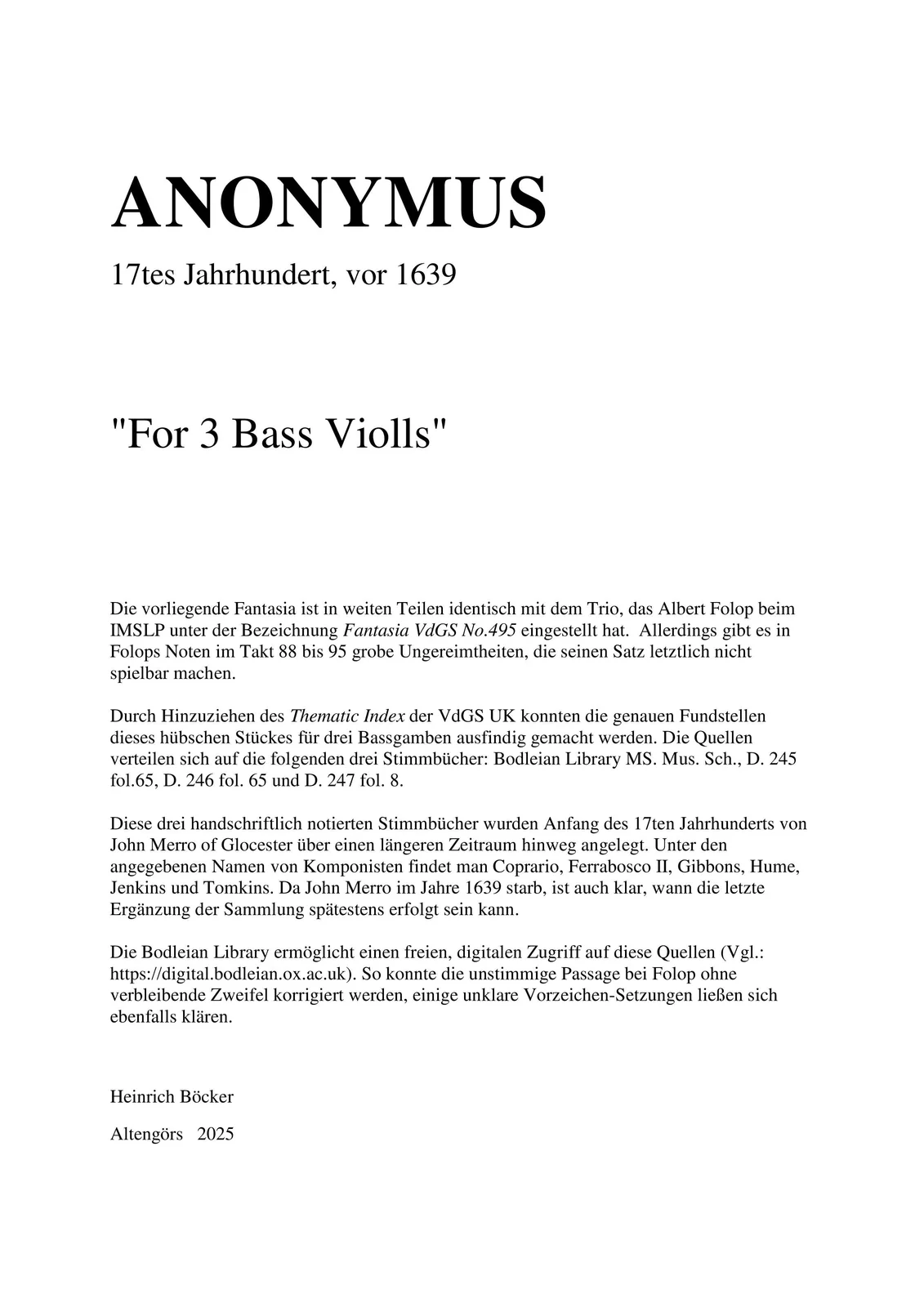 Anonymus - no. 495