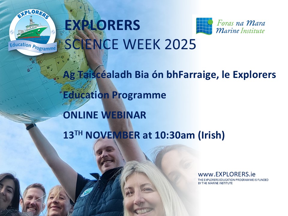 Ag Taiscéaladh Bia ón bhFarraige, le Clár Oideachais na