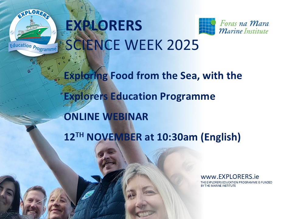 Exploring Food from the Sea, with the Explorers Education Programme