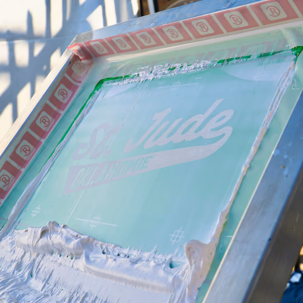 A screen that says St. Jude Oklahomie