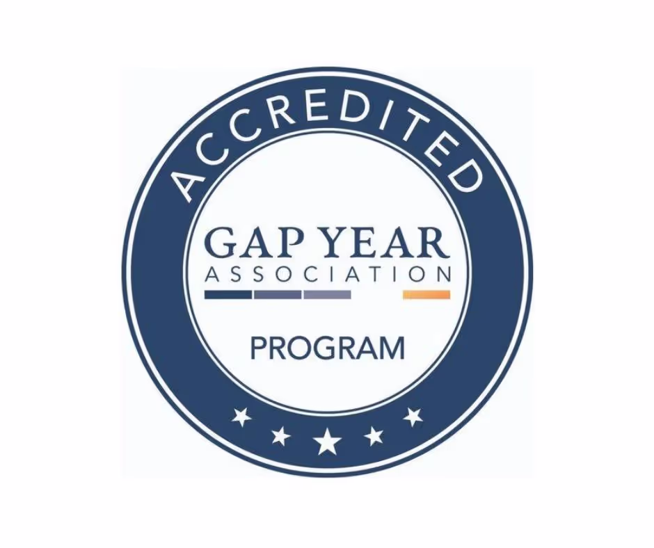 Gap Year Association logo - The Leap