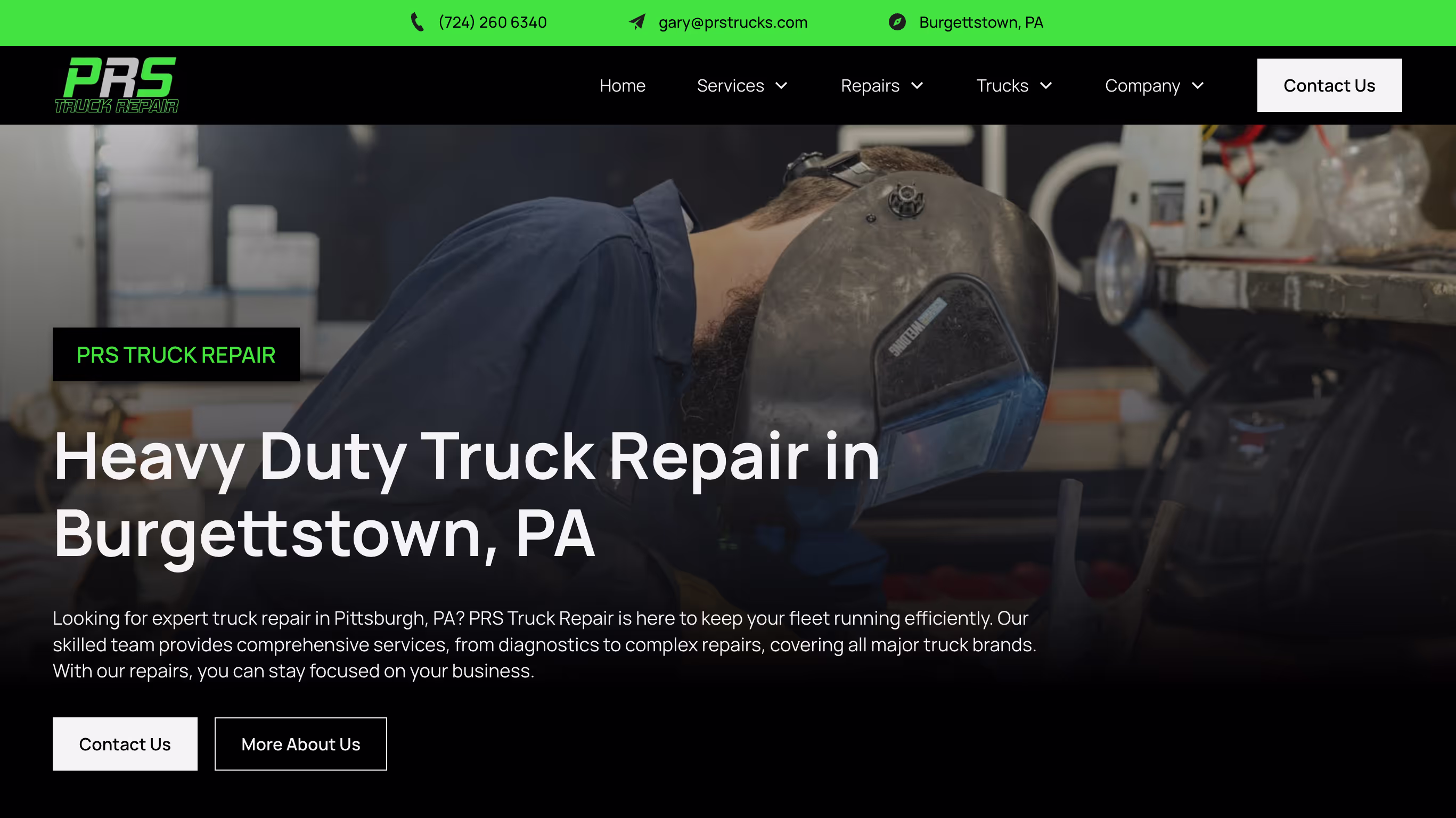 PRS Truck & Trailer Repair - Proven Fleet Service Excellence featured image