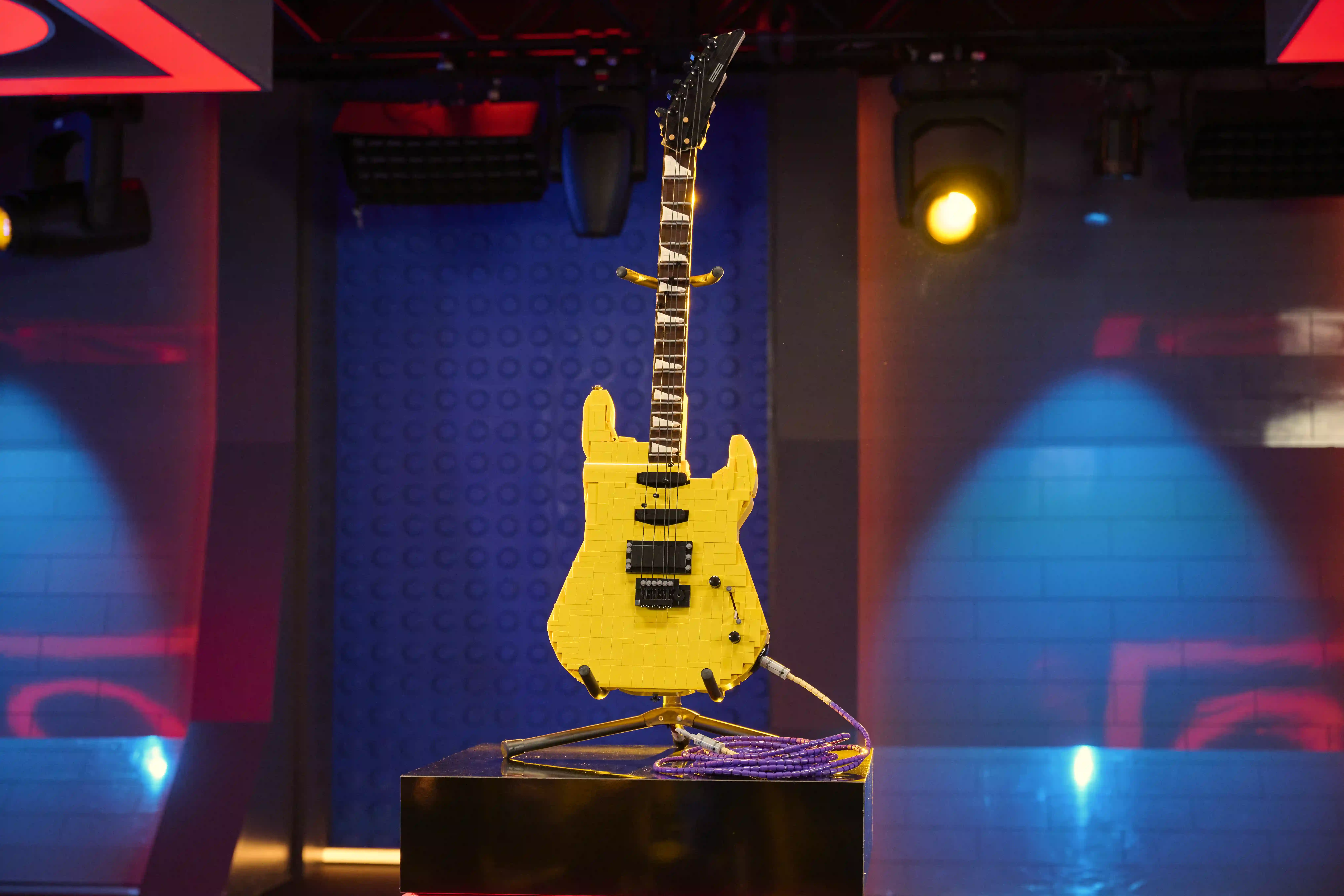 Ben and Michael created an electric guitar