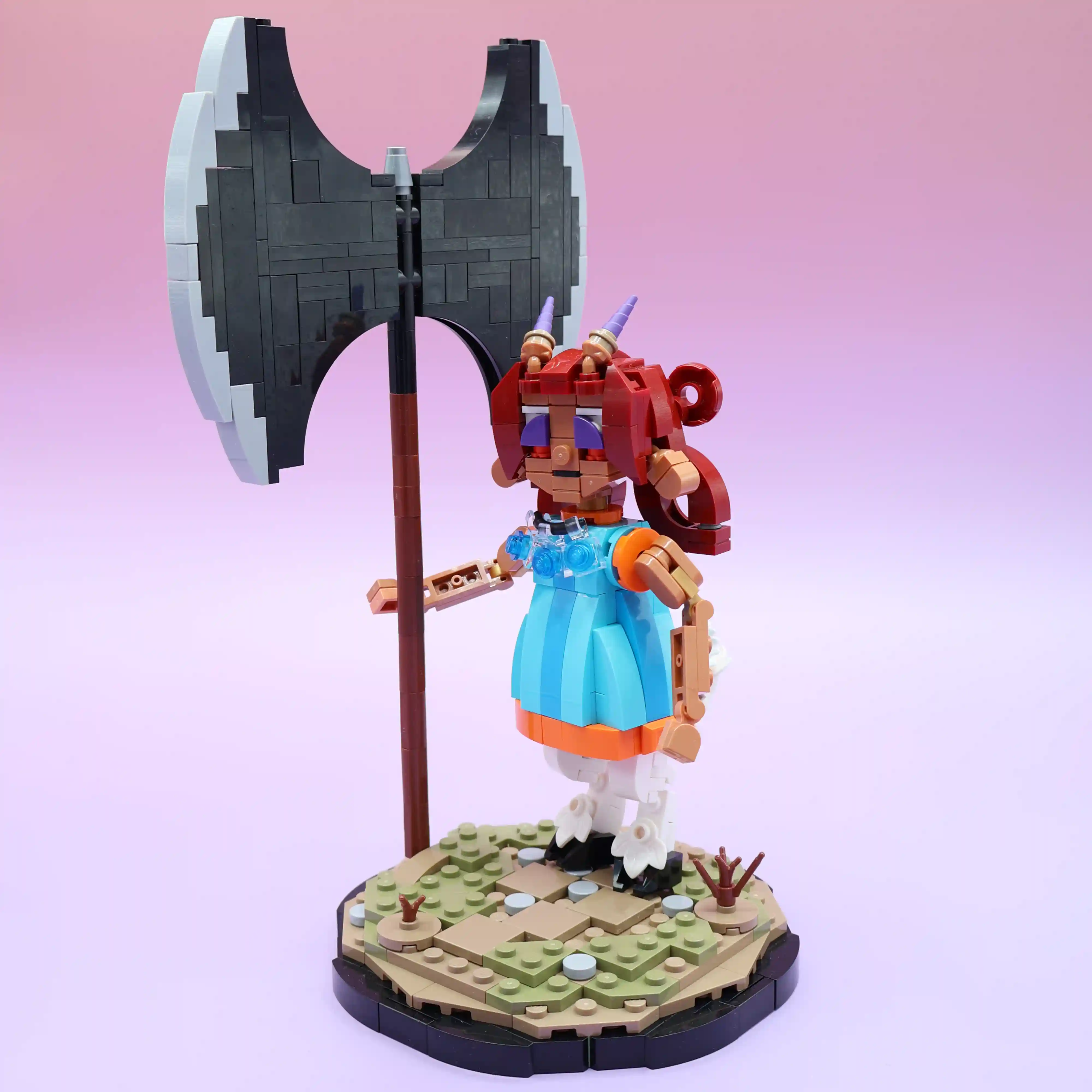 Ben Brickson has created a mythical character inspired by Concept Art from a Dungeon's and Dragon's campaign.