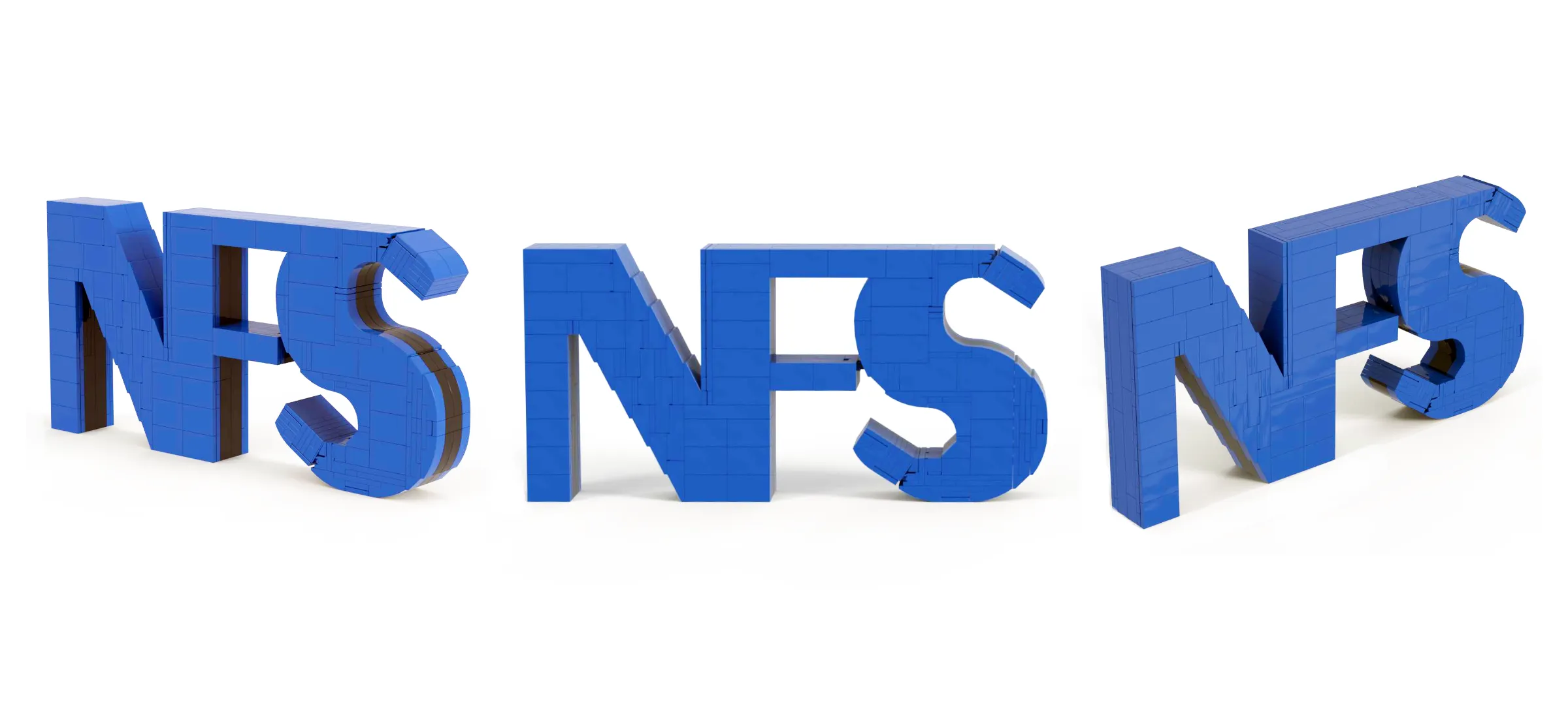 A commission by Ben Brickson of the letters NFS for their logo.