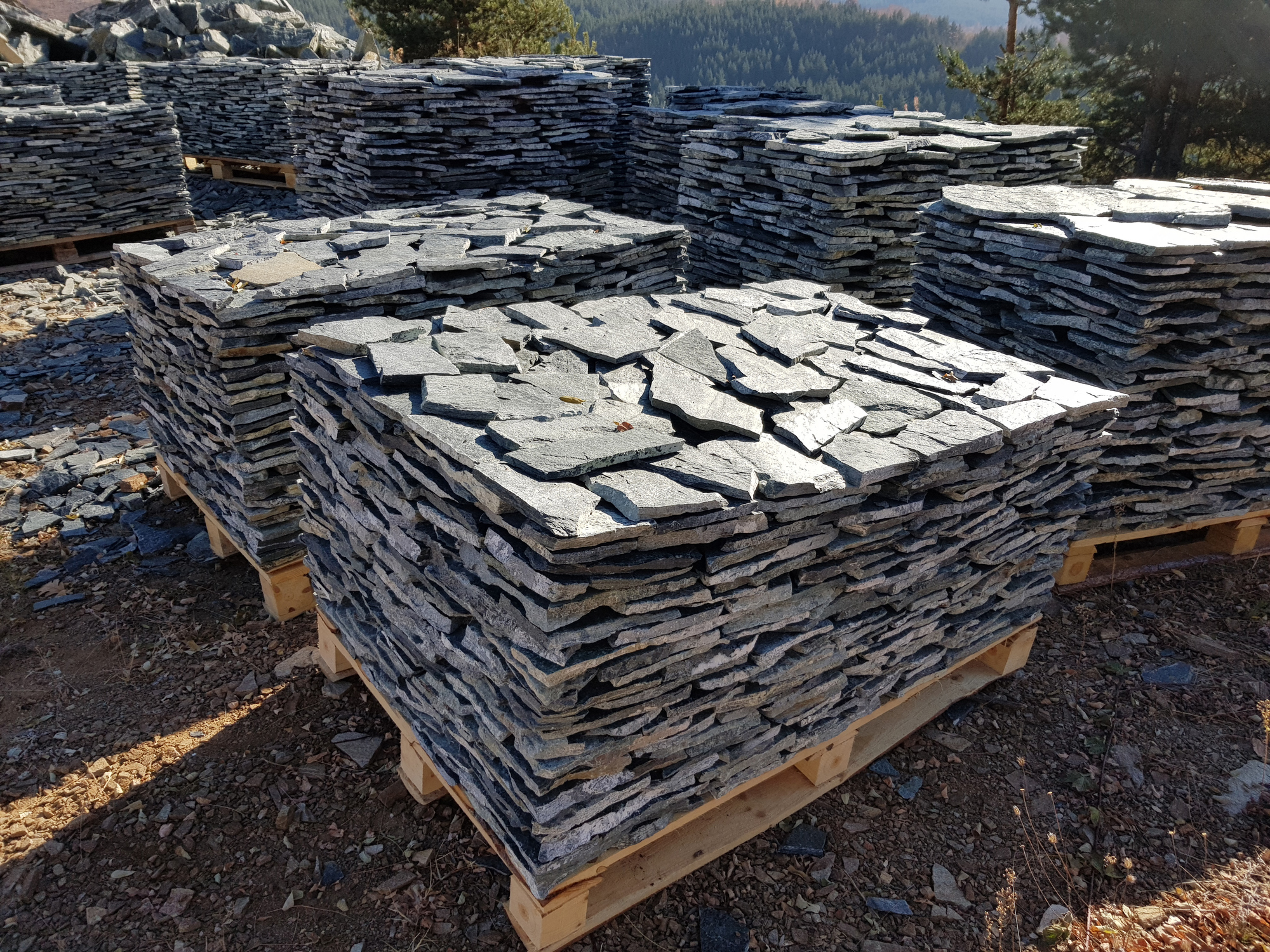 Stone pallet