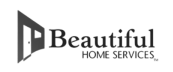 Beautiful home service logo