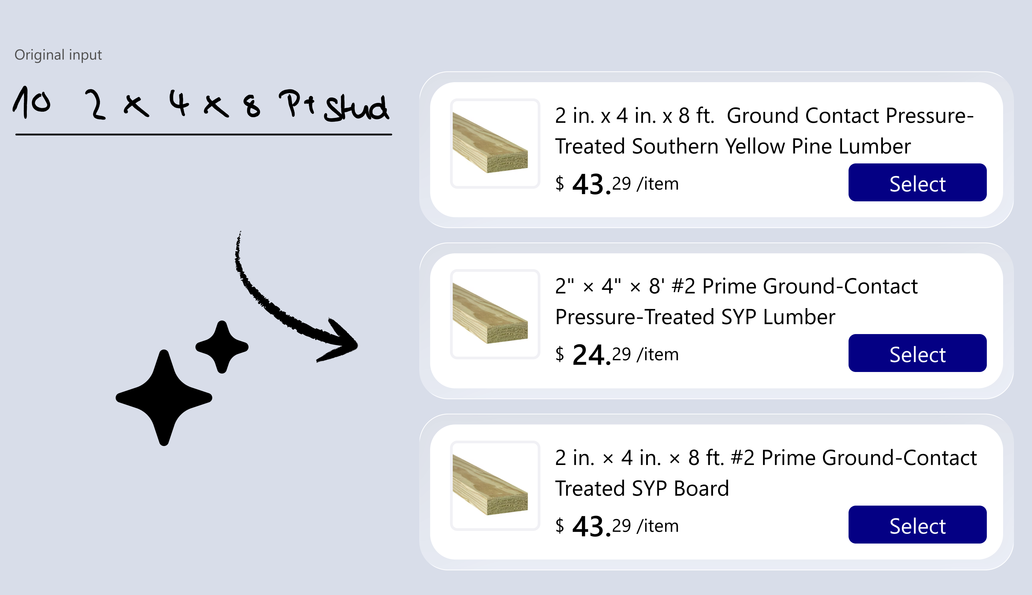 Aroom feature: Share delivery details