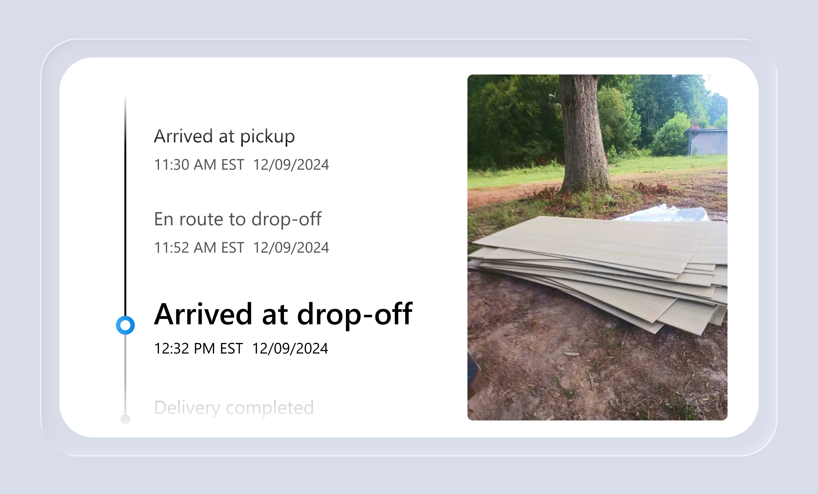 Aroom feature: Live tracking