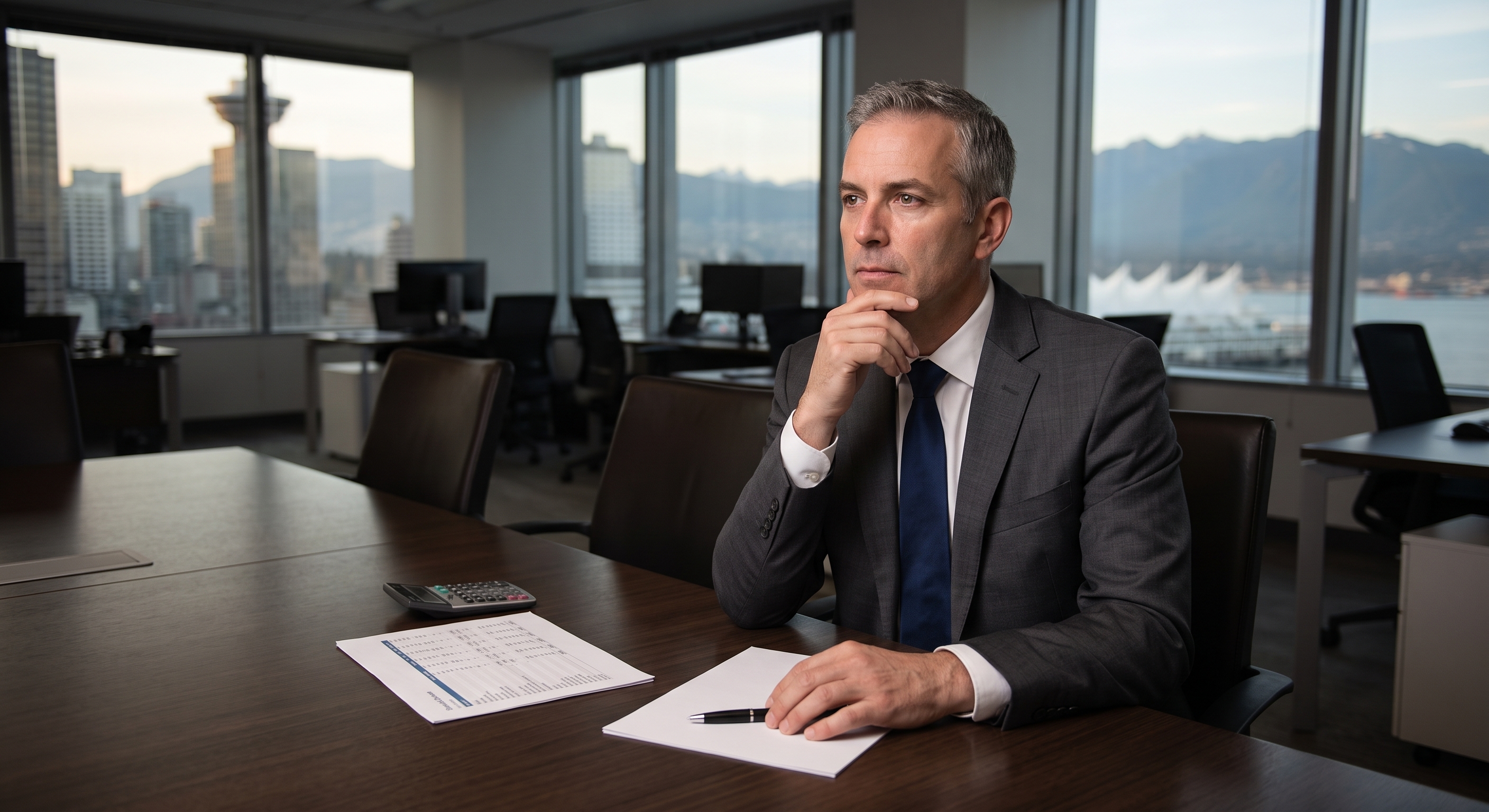 This image depicts a typical executive wondering about the real costs and benefits of seeking nearshore staff augmentation services from a company like ours here at Stand8