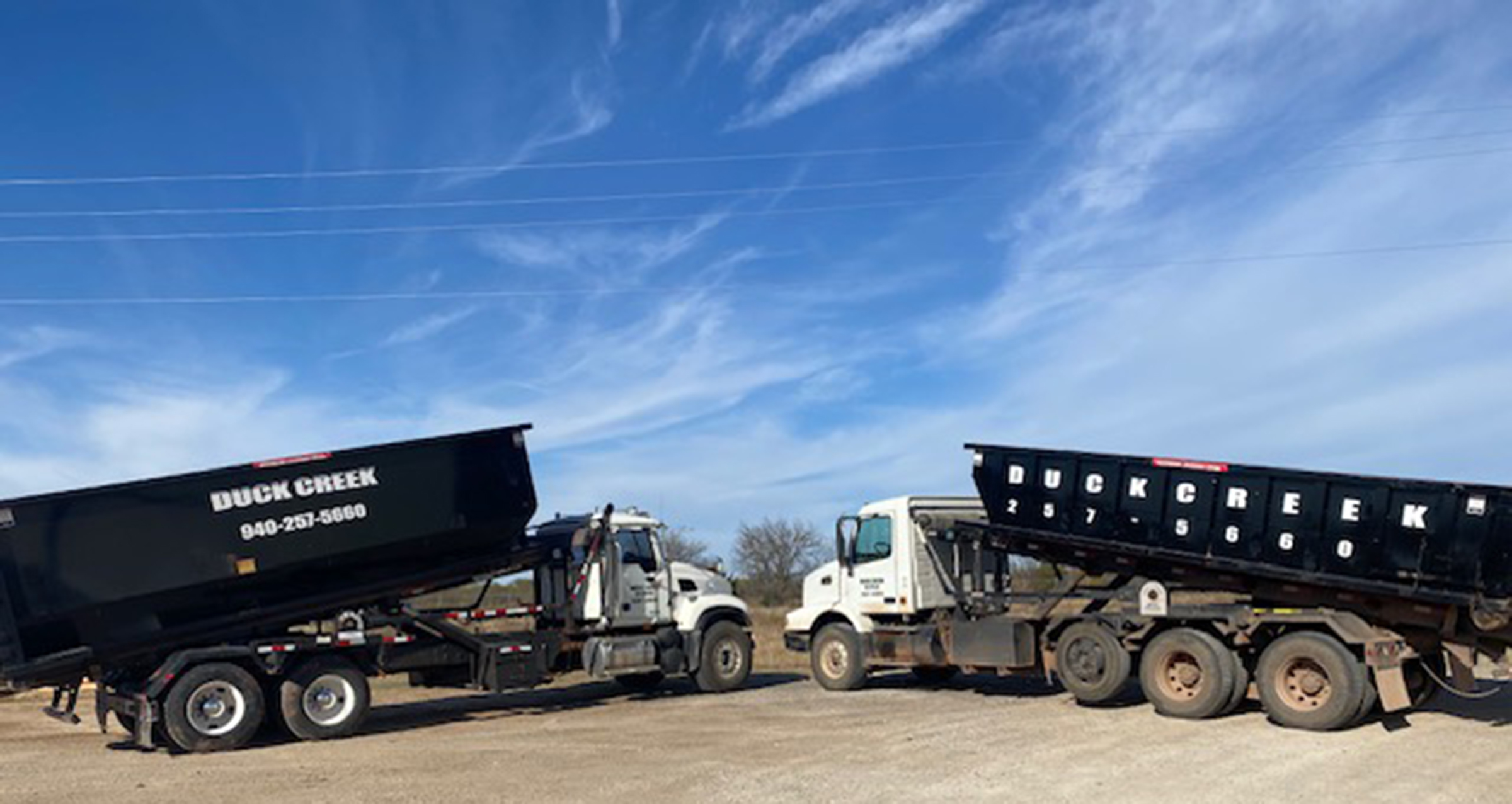 Duck Creek Disposal dumpster rental