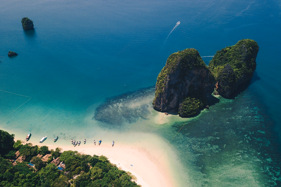 View of Krabi, Thailand