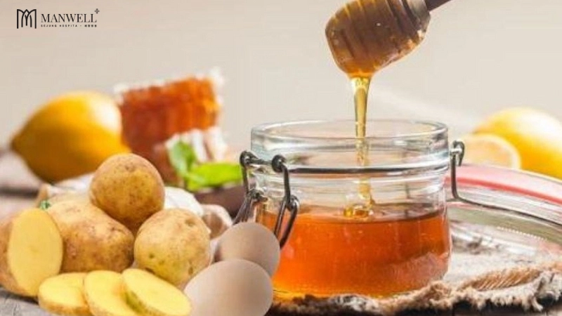 Mặt nạ khoai tây và mật ong giúp kháng viêm và cấp ẩm cho da rất tốt