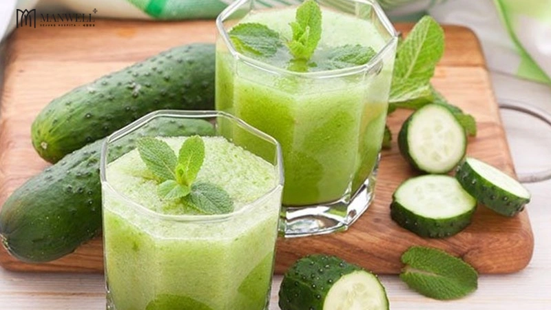 Dùng nước ép dưa leo để làm mặt nạ an toàn cho da