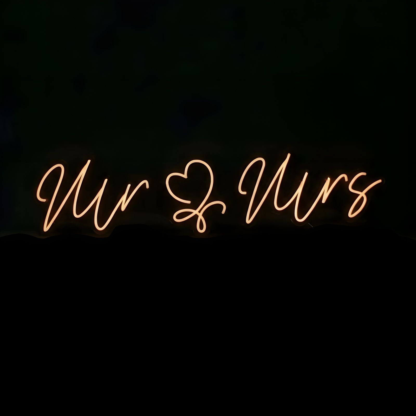 Mr & Mrs Neon Sign