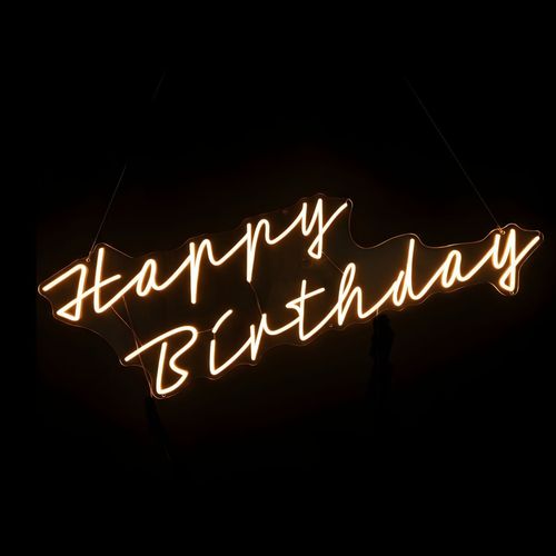 Happy Birthday Neon Sign