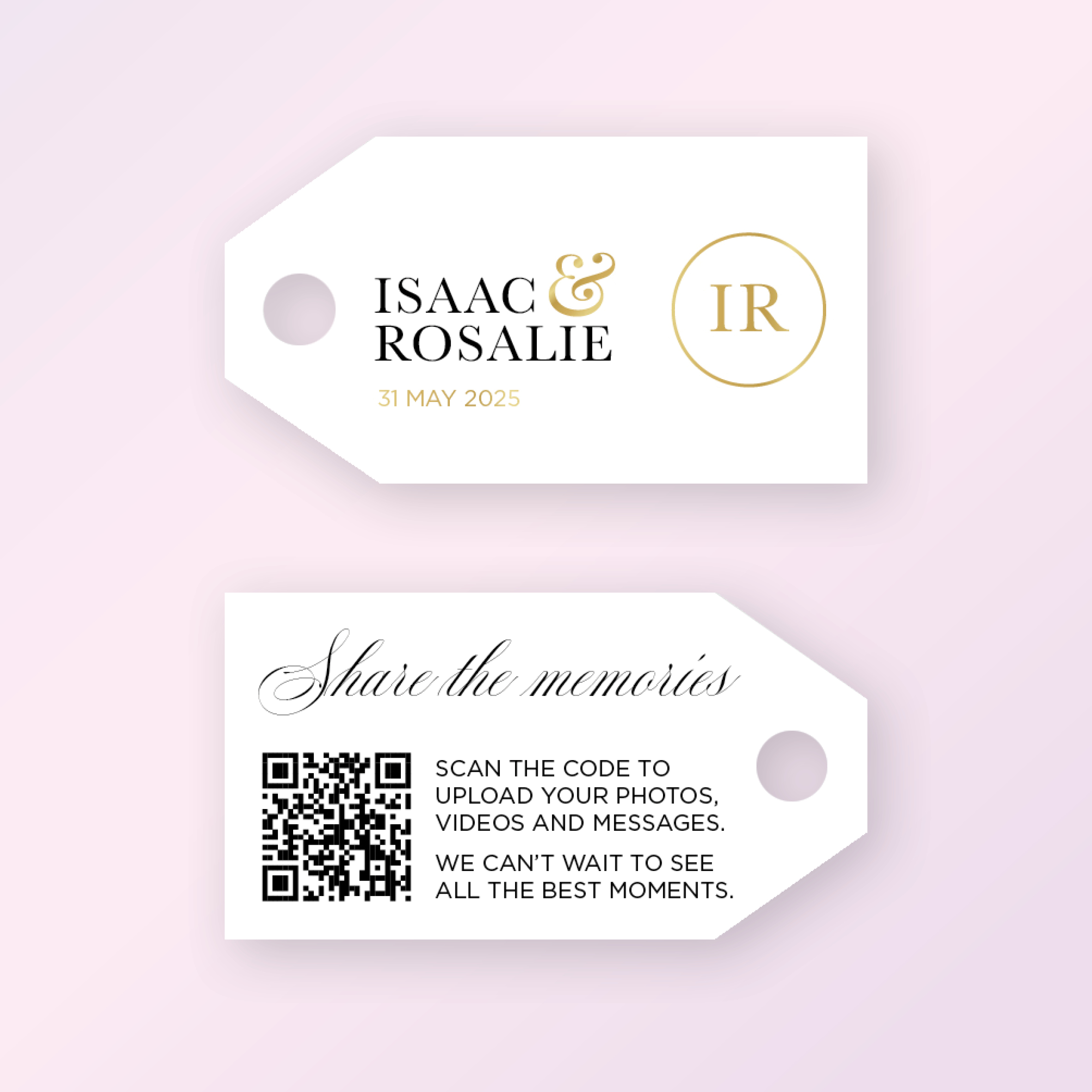 Bomboniere Tags