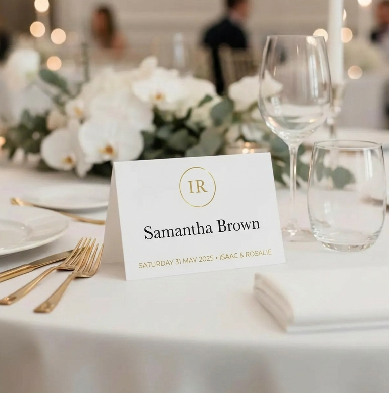 Wedding Place Card